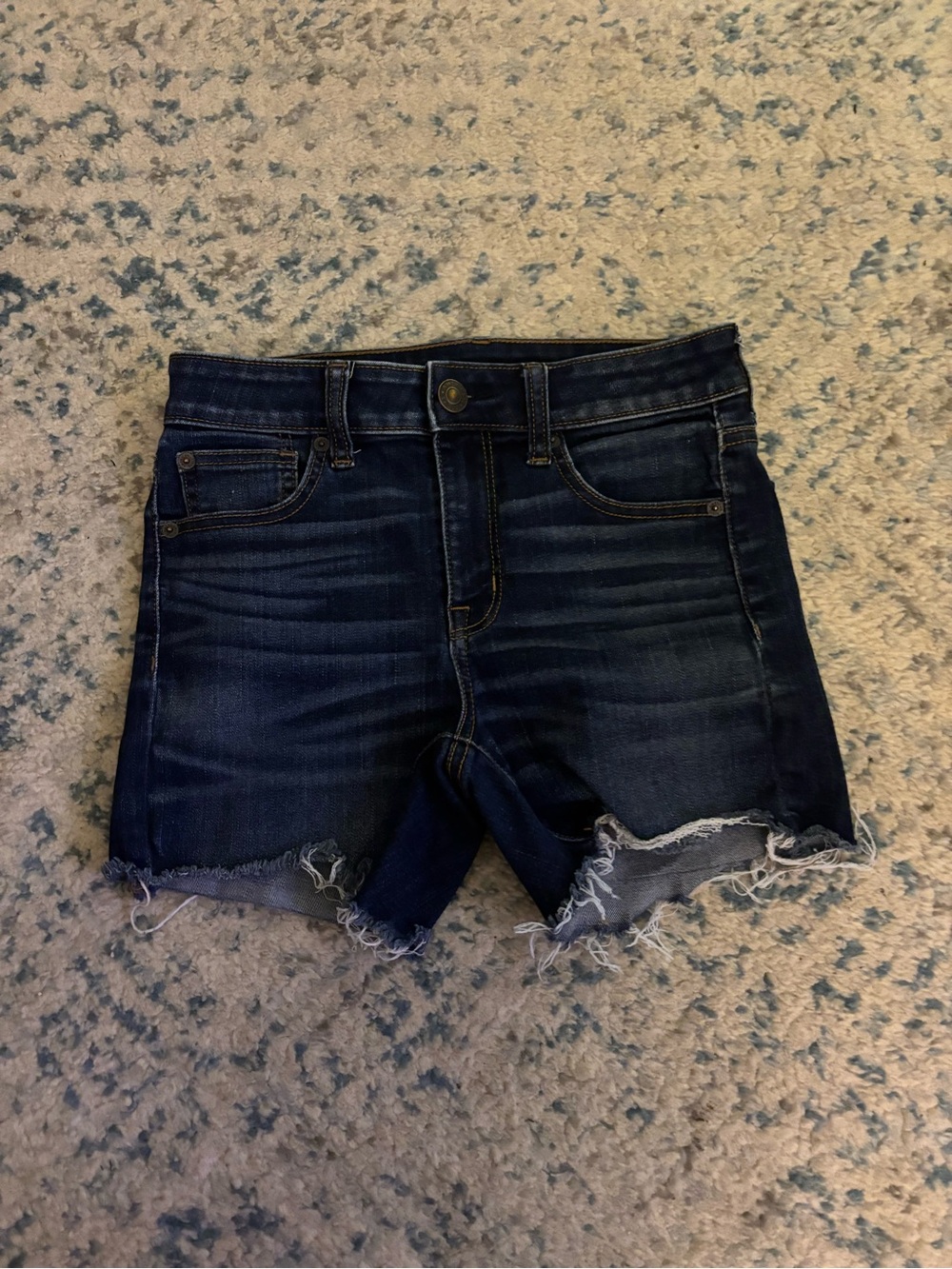 AE Dark Wash Denim Shorts